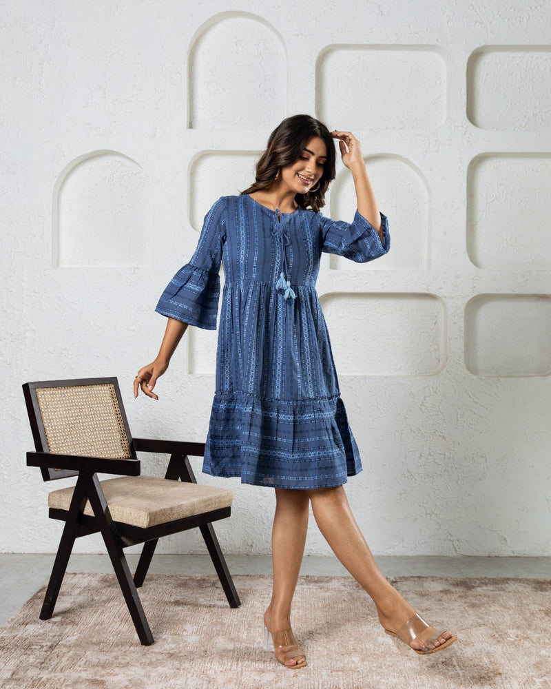 Cotton Denim Woven Dress