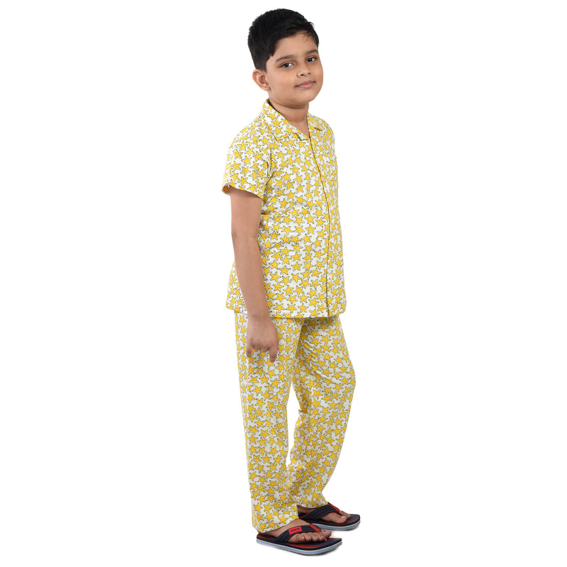 Buy Fuzzy Bear Baby Boy's Cotton Printed Night Suit Set Pack of 1 Online In  India At Discounted Prices