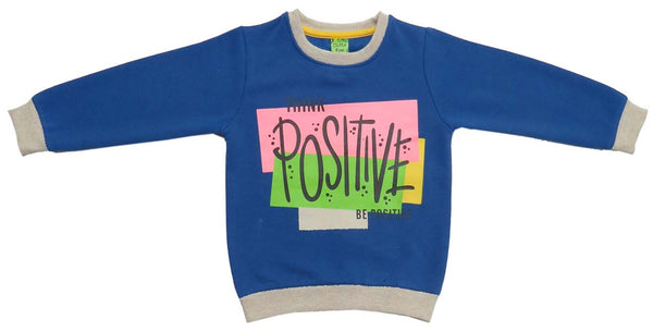 Clothe Funn Boys Sweatshirt, Royal Blue