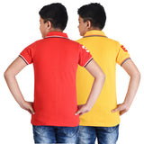 Clothe Funn Boys Polo T-Shirt, Combo-2