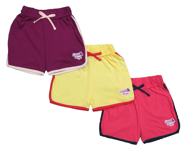 Clothe Funn Girls Hot Shorts, Combo 1