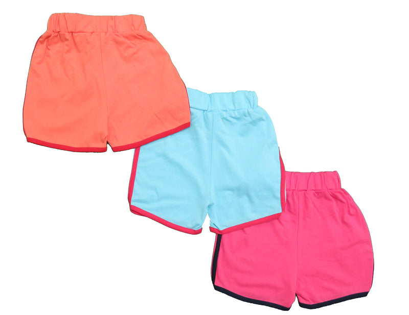 Clothe Funn Girls Hot Shorts, Combo 2