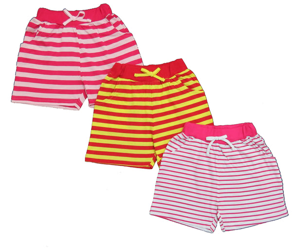 Clothe Funn Girls Hot Shorts, Combo 5