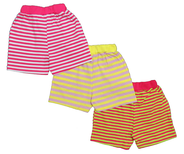 Clothe Funn Girls Hot Shorts, Combo 6