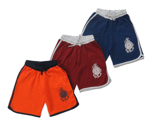 Clothe Funn Boys Regular Shorts, Combo 9