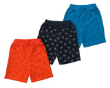 Clothe Funn Boys Regular Shorts, Combo 10