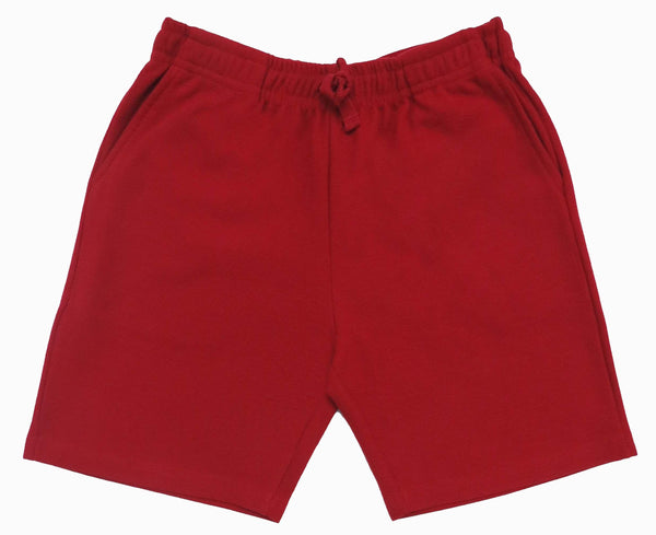 Clothe Funn Boys Regular Shorts, Maroon/Anthra Mel, Combo:-3 (Pack Of 2)