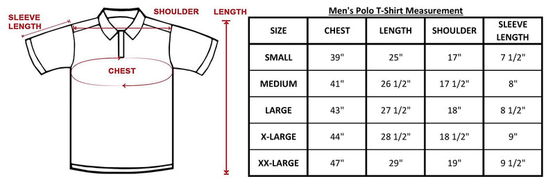 Clothe Funn Mens Polo T-Shirt Emb, Combo 10