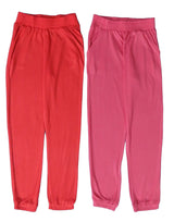 Clothe Funn Girls Harem Pant,Pink/Coral