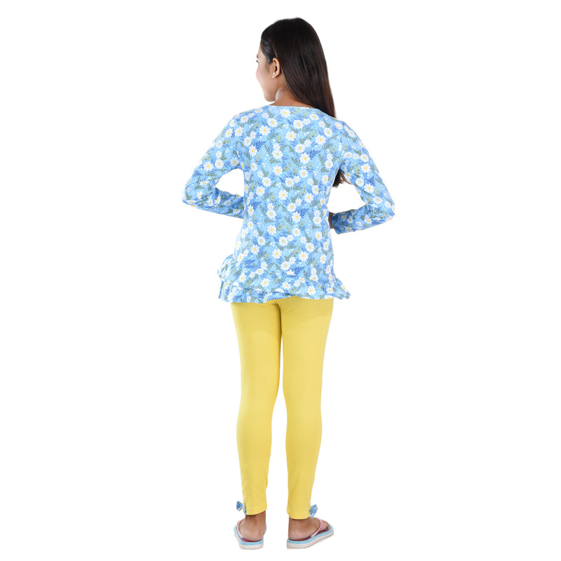 Clothe Funn Girls Set,  T.Blue/Yellow