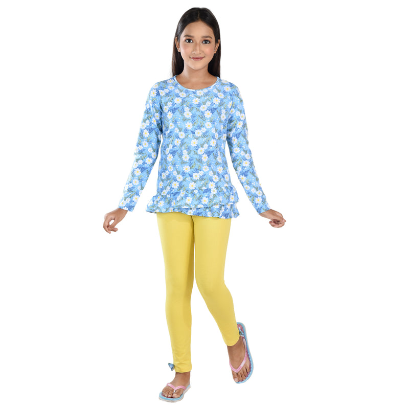 Clothe Funn Girls Set,  T.Blue/Yellow