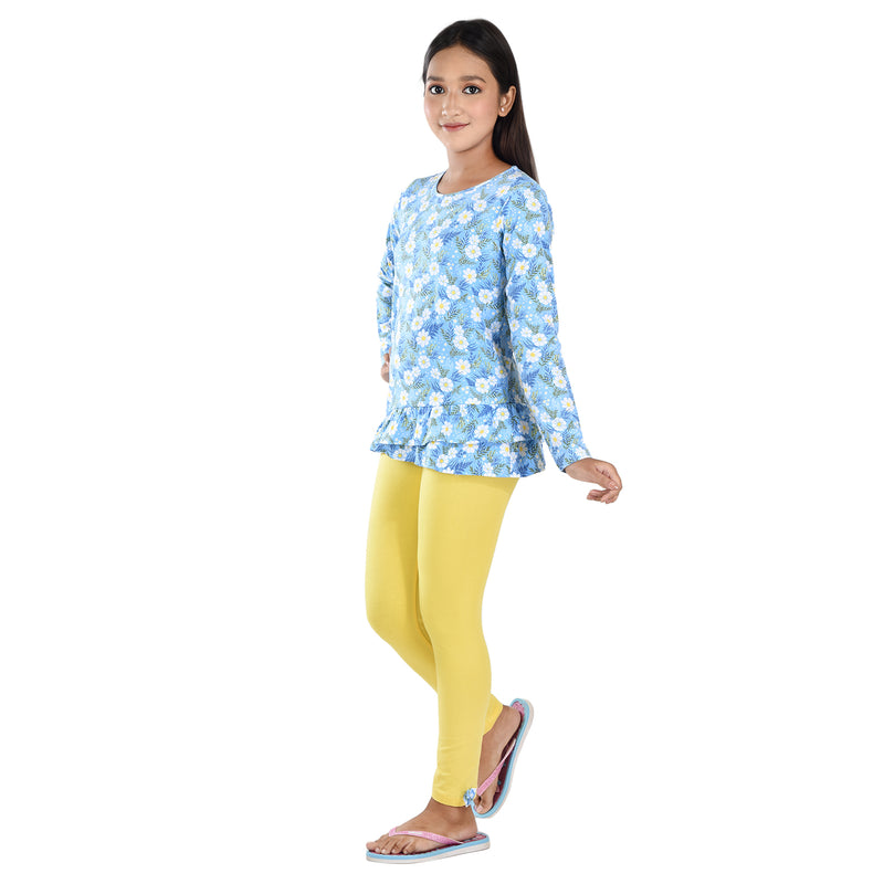 Clothe Funn Girls Set,  T.Blue/Yellow