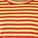 Clothe Funn Girls Frock, Red/Yellow Stripes