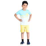 Clothe Funn Boys Set, Stripes/Yellow