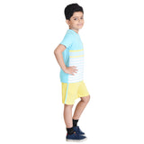 Clothe Funn Boys Set, Stripes/Yellow