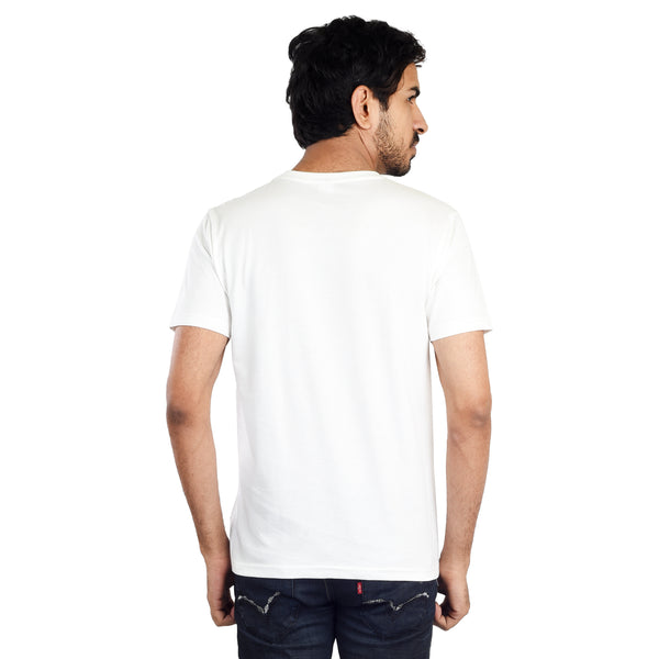 Clothe Funn Men's R/N Tee, Off-White