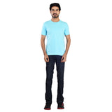 Clothe Funn Men's R/N Tee, Sky Blue