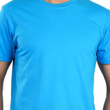 Clothe Funn Men's R/N Tee, Turq Blue