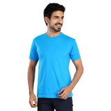 Clothe Funn Men's R/N Tee, Turq Blue