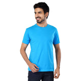 Clothe Funn Men's R/N Tee, Turq Blue