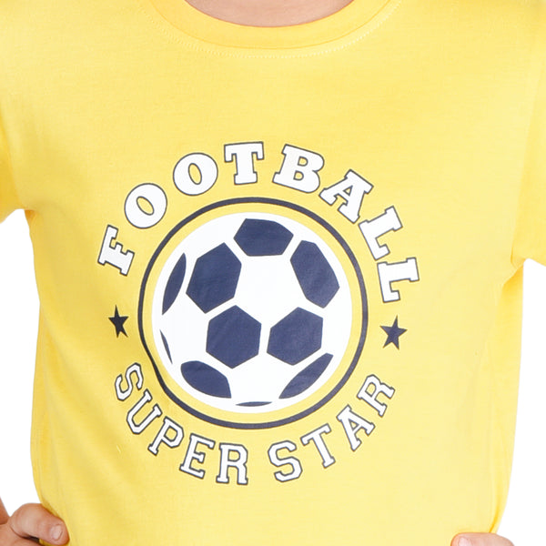 Clothe Funn Boys Set, Yellow/Navy