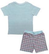 Clothe Funn Baby Boys Coordinate Set,T.Blue