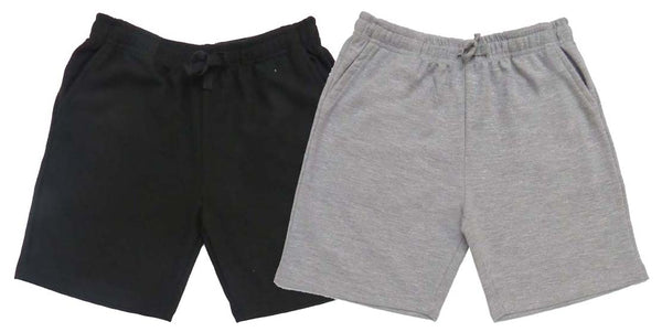 Clothe Funn Boys Regular Shorts, Black/Ecru Mel, Combo:-1,(Pack Of 2)