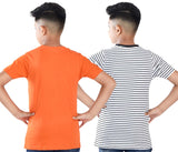 Clothe Funn Boys R/N T-Shirts, Combo 2